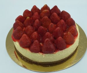 10" Strawberry Cheesecake
