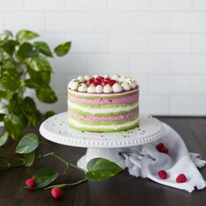 Raspberry Pistachio Cake Mothers Day Cake