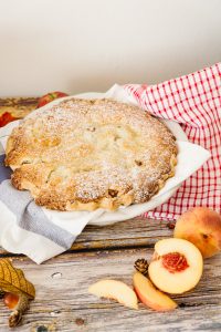 Peach Cobbler Pie