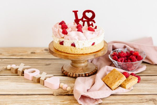 White Chocolate Raspberry Blondie