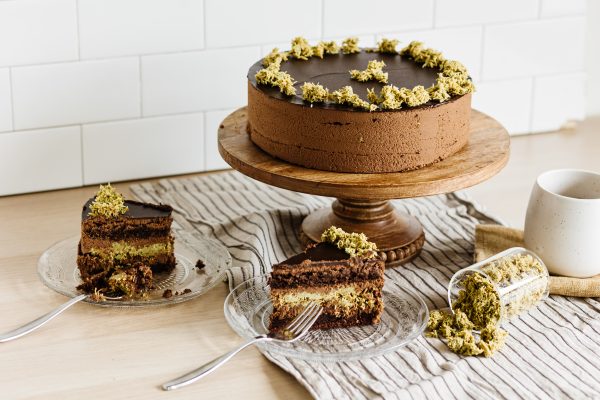 Dubai Kadaifi Chocolate Cake
