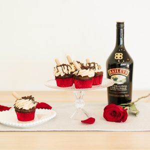 Baileys Cupcake (6) - Saint-Valentin