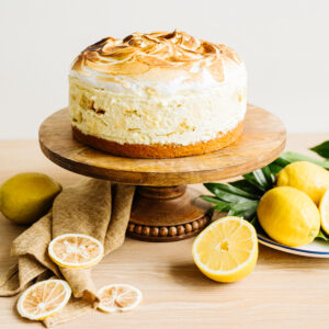 Father's Day Lemon Meringue Cake