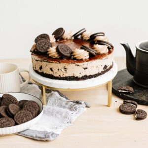 Gâteau au fromage frais Nutella Oreo pour la fête des pères