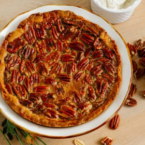 Tarte aux pacanes / Pecan Pie