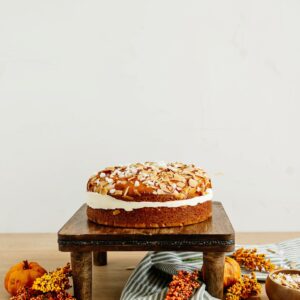 Gâteau au mascarpone et aux amandes / Almond Mascarpone Cake