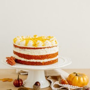 Gâteau à la citrouille et au fromage à la crème / Pumpkin & Cream Cheese Cake